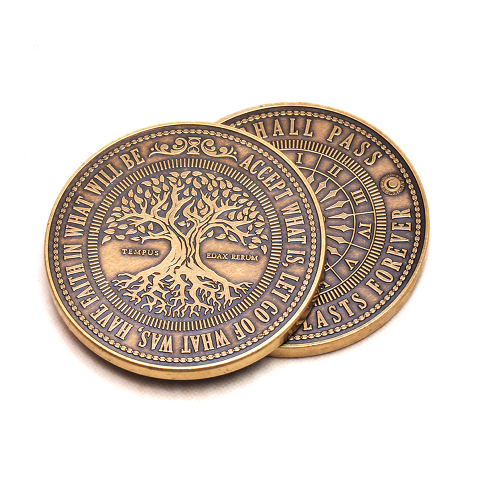 This Too Shall Pass Quote Coin | Motivational Encouragement Gift Medallion