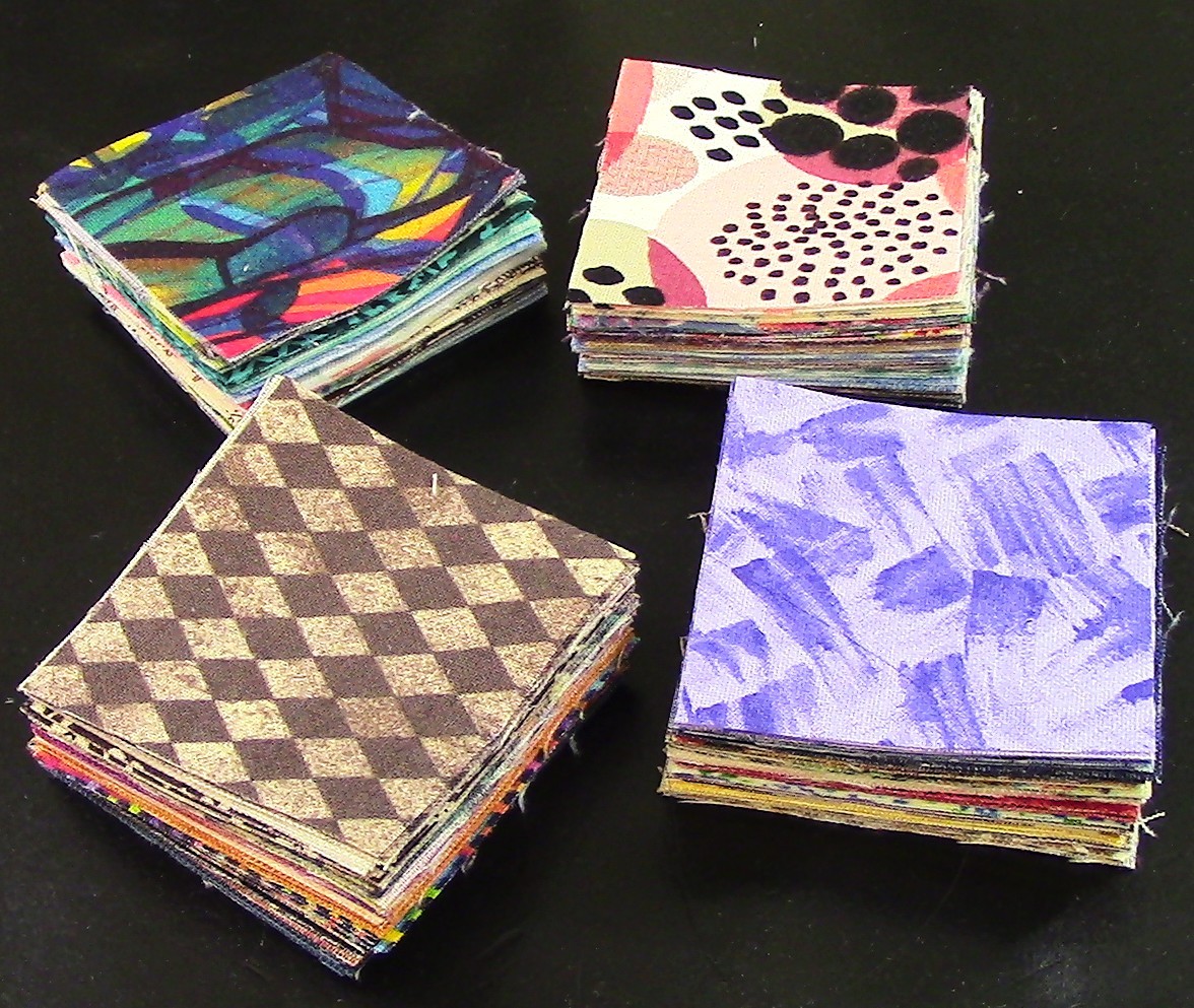 (400) 2″ Squares – 100 Prints – Postage Stamp or Crumb Quilts – 100% Cotton 5773