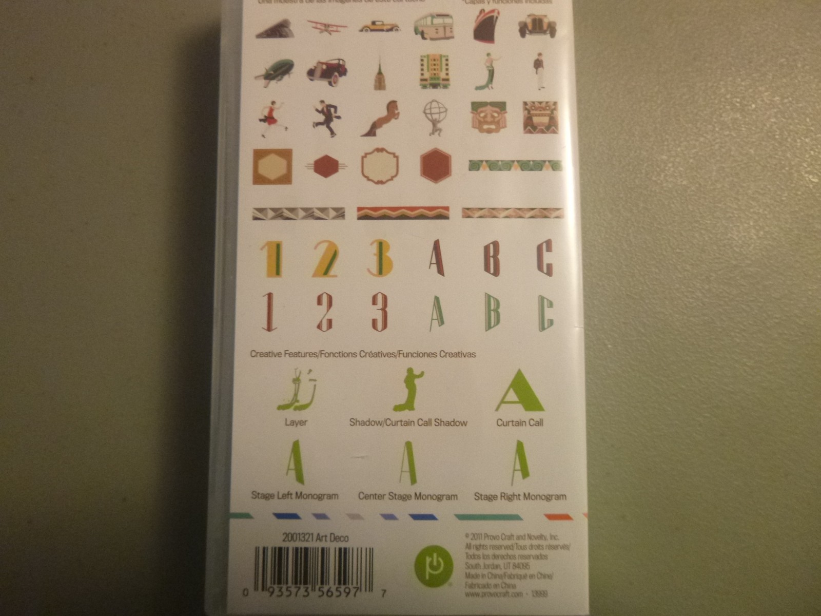 Cricut Art Cartridge – Art Deco – Unlinked – In Box unused