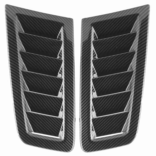 Universal Hood Air Vents for Car Hood Scoop for RS MK2 | Car Carbon Fiber Look
