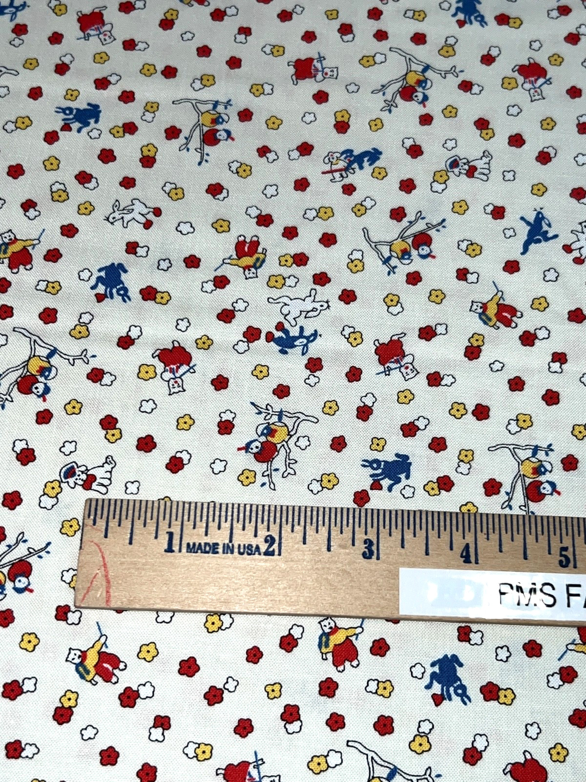 Moda 30s Playtime 100% cotton fabric by the yard 36×44 Eggshell 23373 11