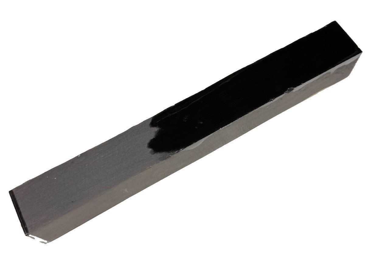 African Blackwood turning blank 1-3/8” x 1-3/8″ x 11-3/4” (w84) Dried / Dense