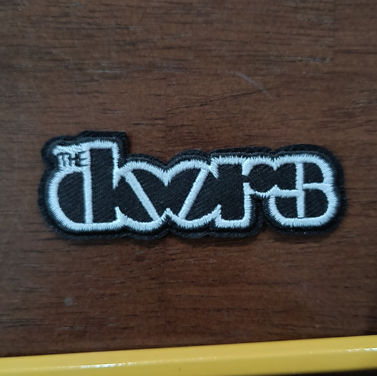 The Doors Band Patch Classic Rock Music 60s Embroidered Iron On 1×2.75″