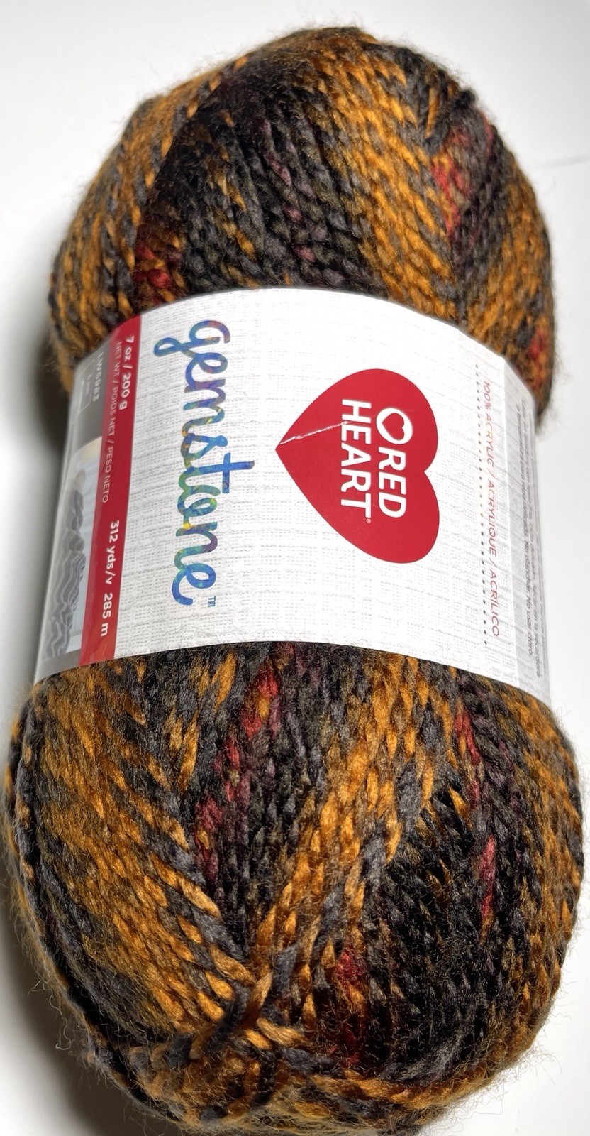 RED HEART – GEMSTONE YARN 1 pk. CITRINE. I Combine Shipping See Details.