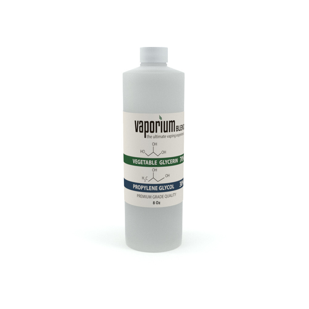 70/30 VG/PG, FOOD GRADE, KOSHER, 8 FL. OZ
