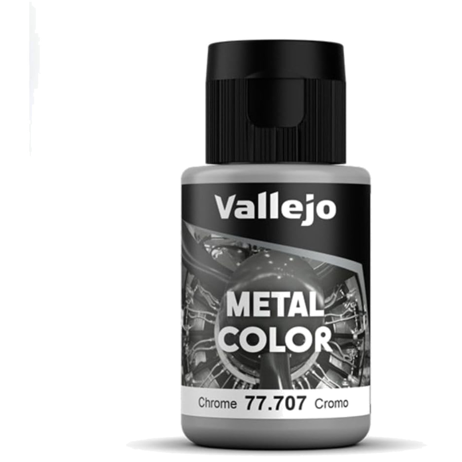 Chrome Metal Color Paint 32ml – Metallic Finish Reproduction