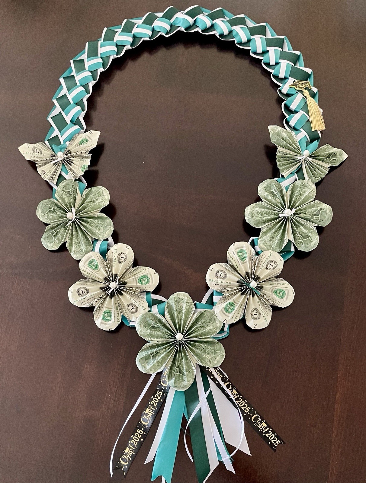 Class Of 2026 PIN AVAILABLE Hawaii Money Lei-Graduation. $19 cash Back value!