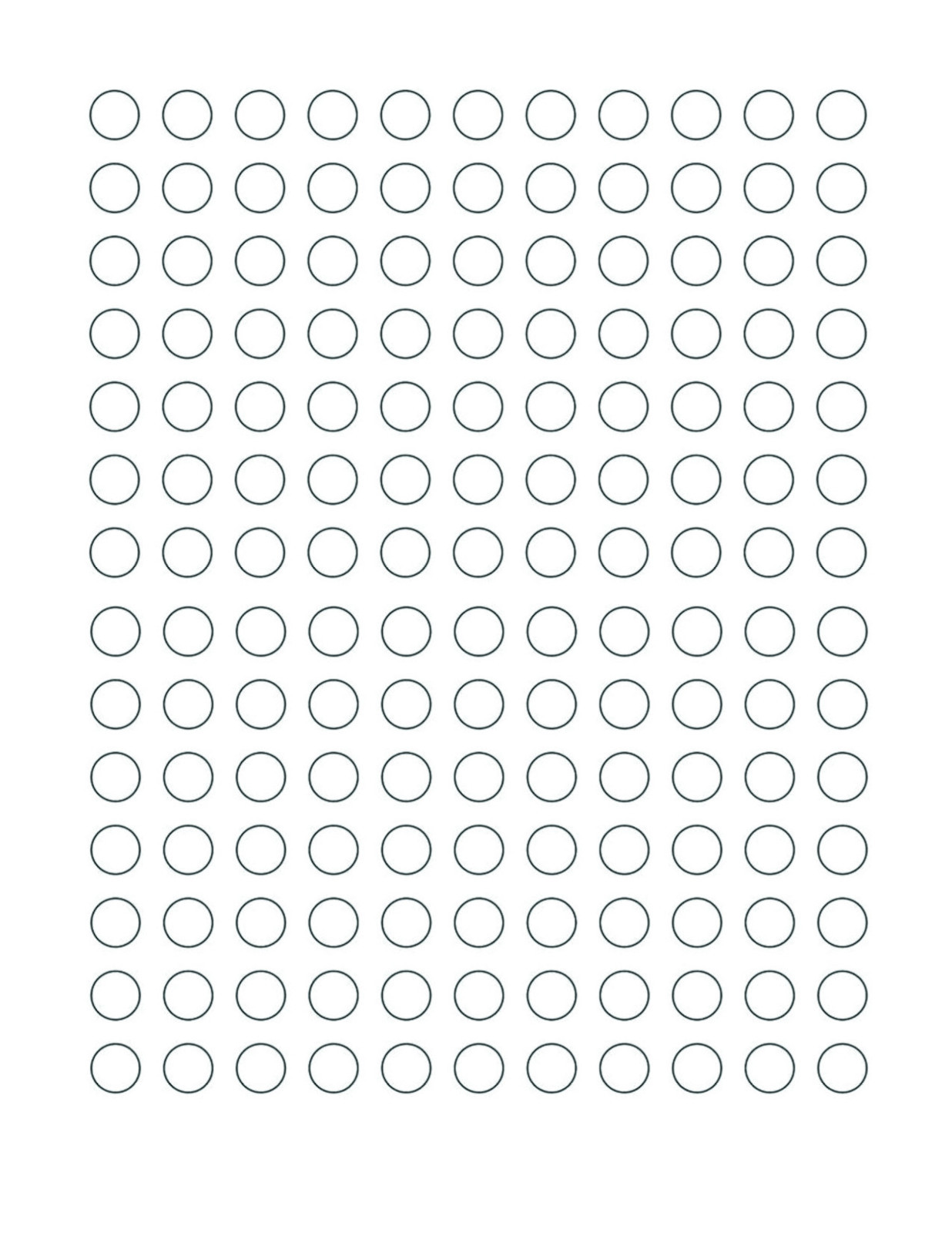 White Coding Dot Stickers Half Inch 1/2” Semi Gloss Finish Round Circle Labels