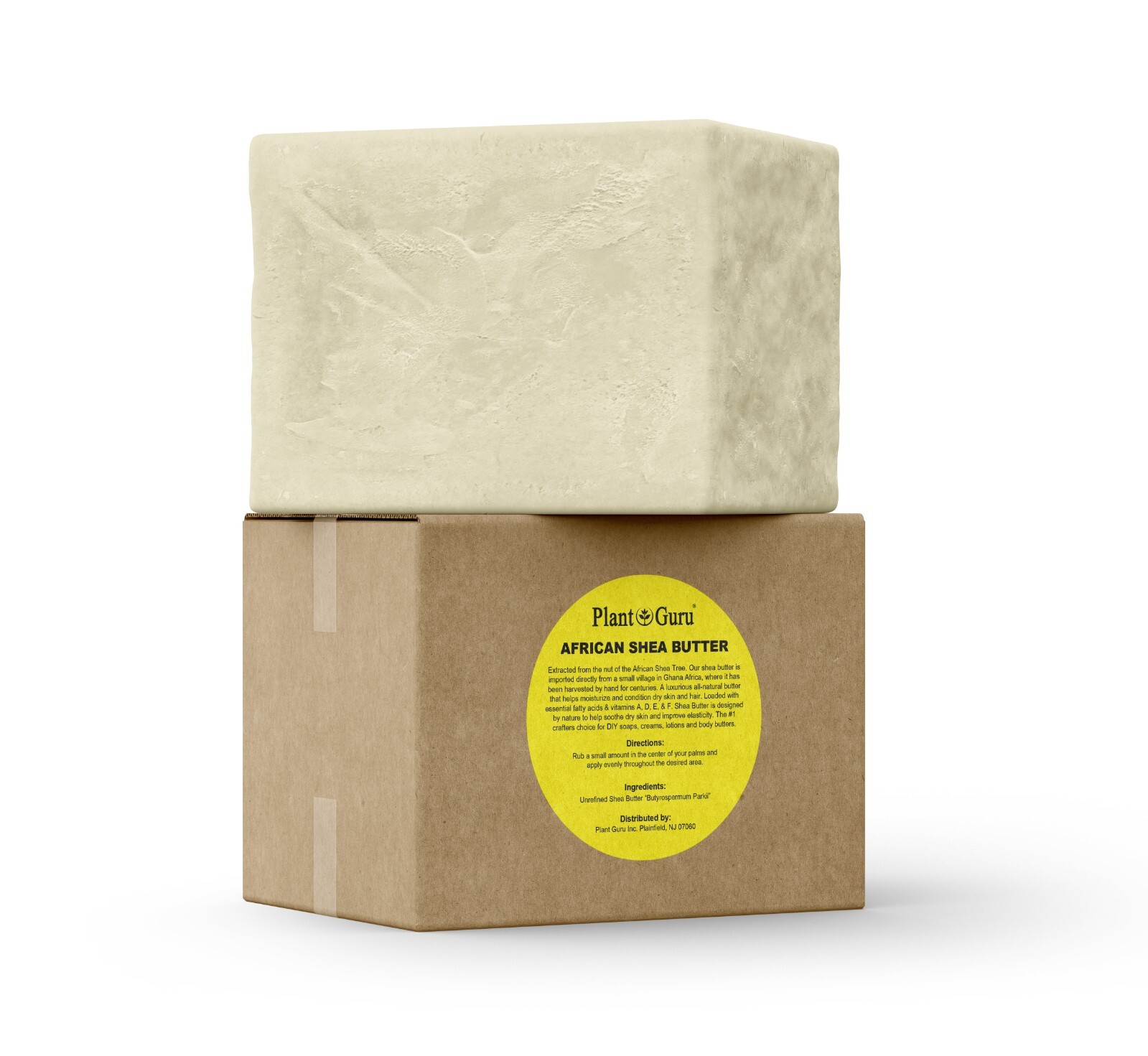 Raw African Shea Butter 16 oz. 100% Pure Organic Natural Unrefined From Ghana