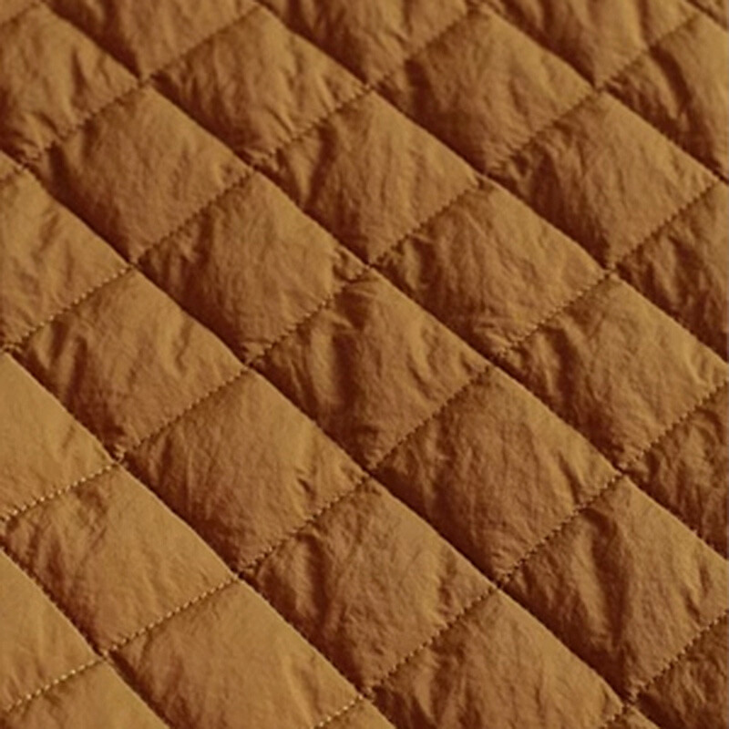 Quilted Linen Patchwork Cotton Fabric Cloth For Down Coat Padded Jacket Texture