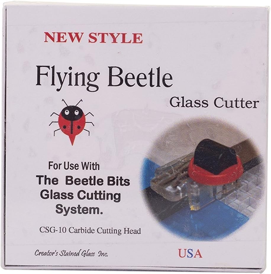 Flying Beetle Push Button Glass Cutter for Use with The Beetle Bits
