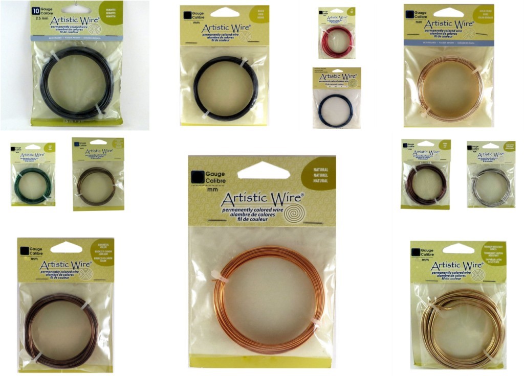Artistic Wire Round Craft Wire Dead Soft 10-12-14-16 gauge