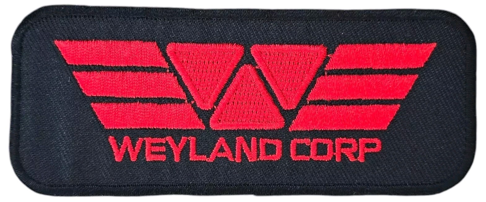 ALIEN MOVIE WEYLAND YUTANI CORP LOGO BLACK OPS RED COSTUME UNIFORM IRON ON PATCH