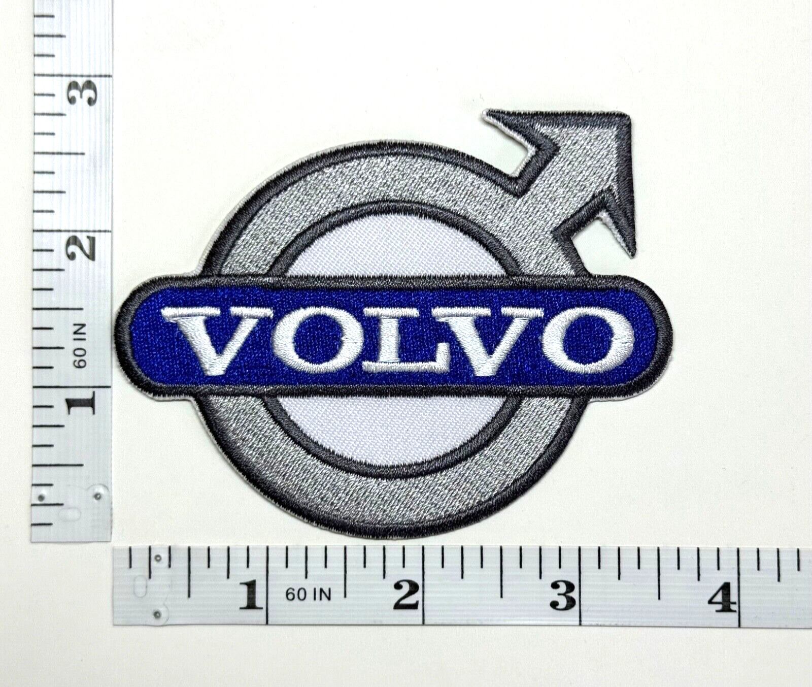 Embroidered Patch – Swedish Luxury Automobiles – NEW – Iron-on – Volvo