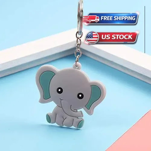 60PCS Bulk Keychains Set Split Keychains Rings with Chain 1 Inch Key Rings
