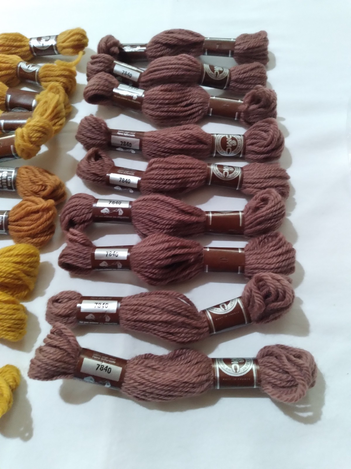 Laine Colbert DMC 100% Virgin Wool Tapestry Needlepoint Yarn France – 29 Asst’d