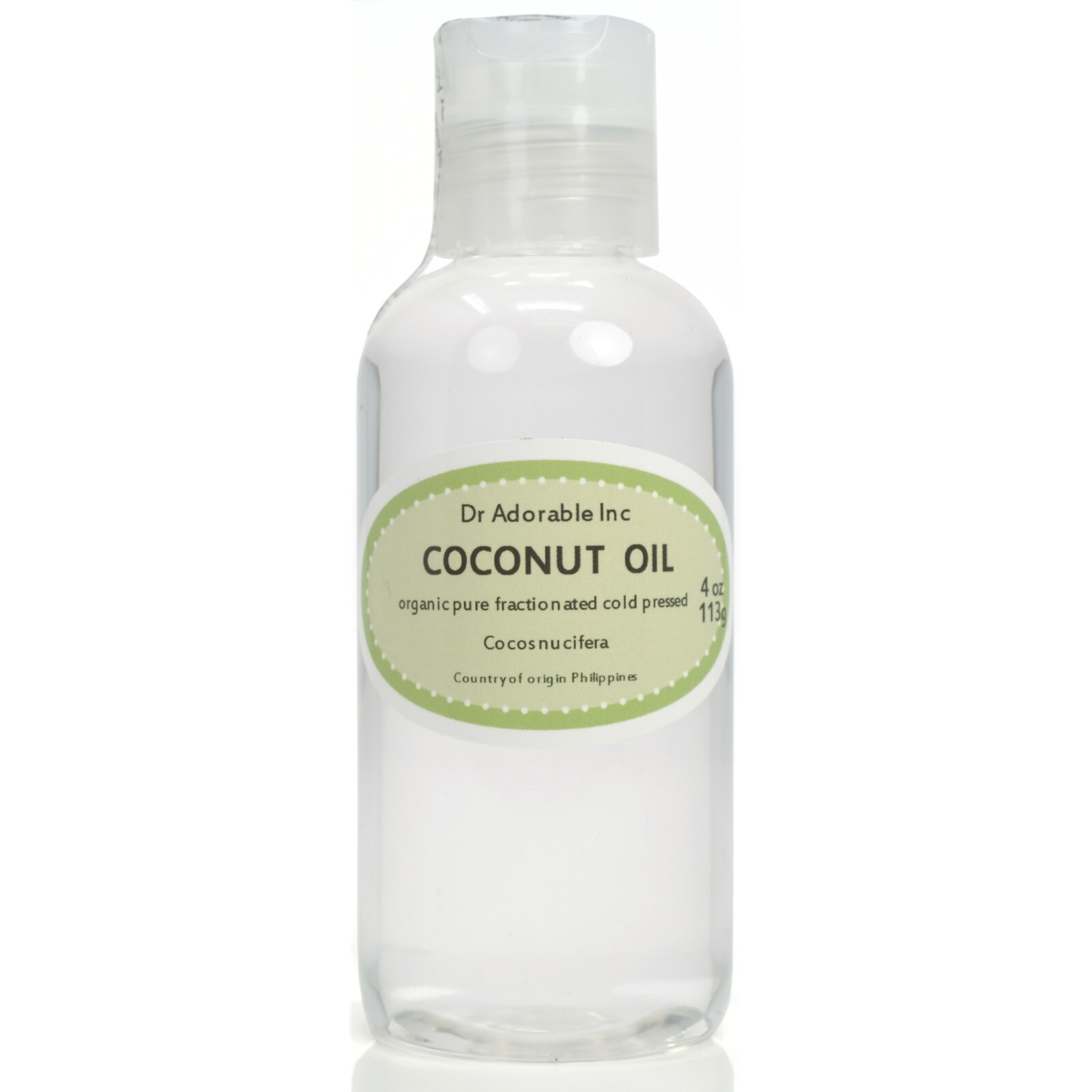 Premium Pure Organic Cold Pressed Fractionated Coconut Oil 2 oz up to 7 LB