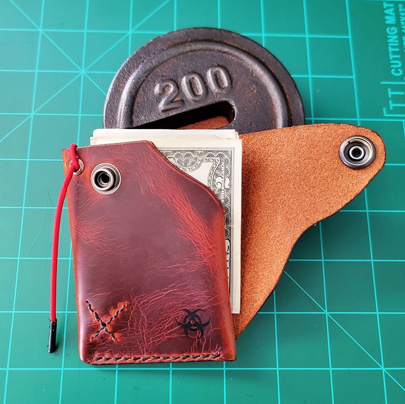 Handmade Leather Minimalist Wallet