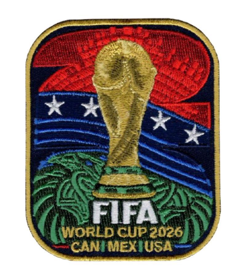 FIFA World Cup 2026 Iron On Sew On 3.5 Embroidered Patch for Jerserys