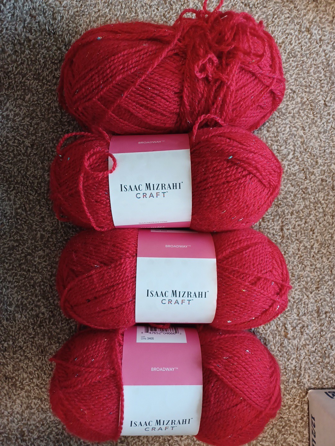 Premiere Isaac Mizrahi Craft Yarn, Imperial