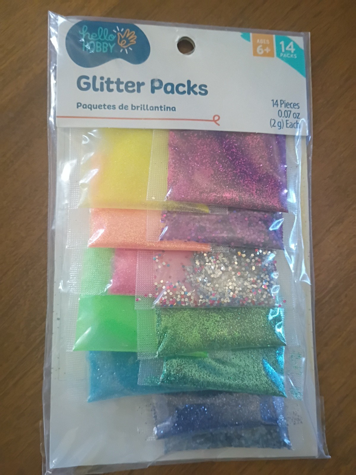 Hello Hobby Glitter Packs 14Packs