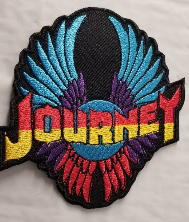 Journey Embroidered Rock Band Patch Iron On Sew On Classic Rock