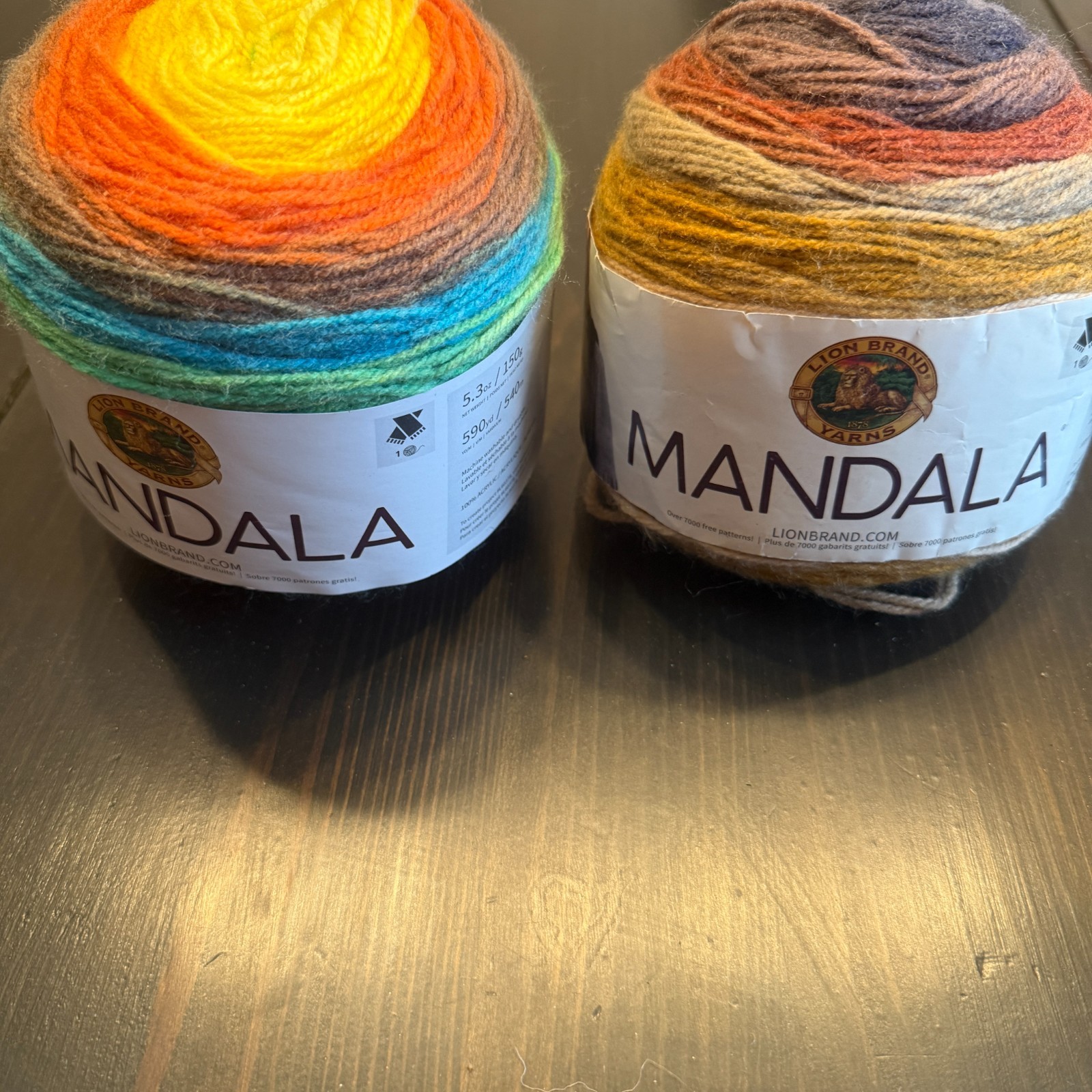 LION BRAND MANDALA Thunderbird and Centaur