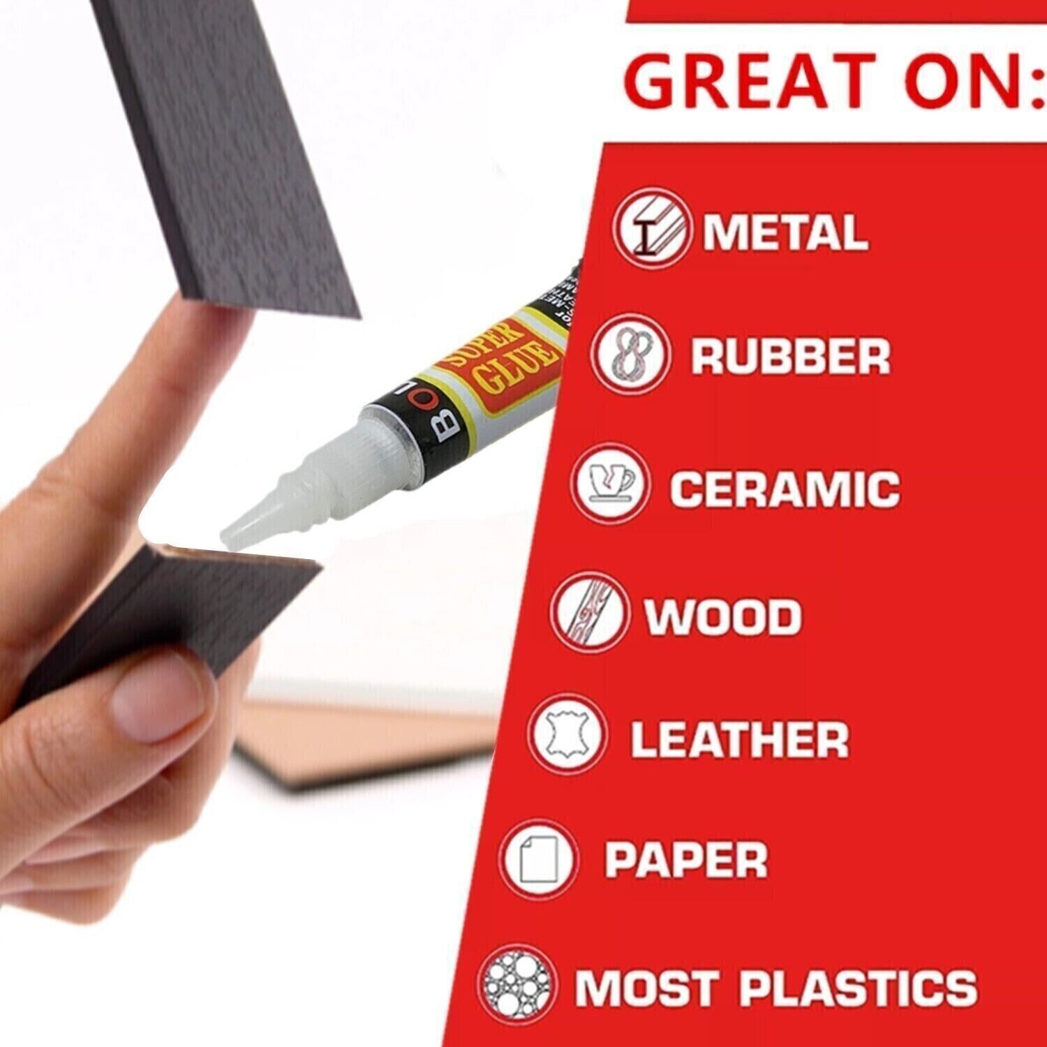 Super Glue – ‘Cyanoacrylate Adhesive’ 30 Tubes Brand NEW FAST SHIPPING