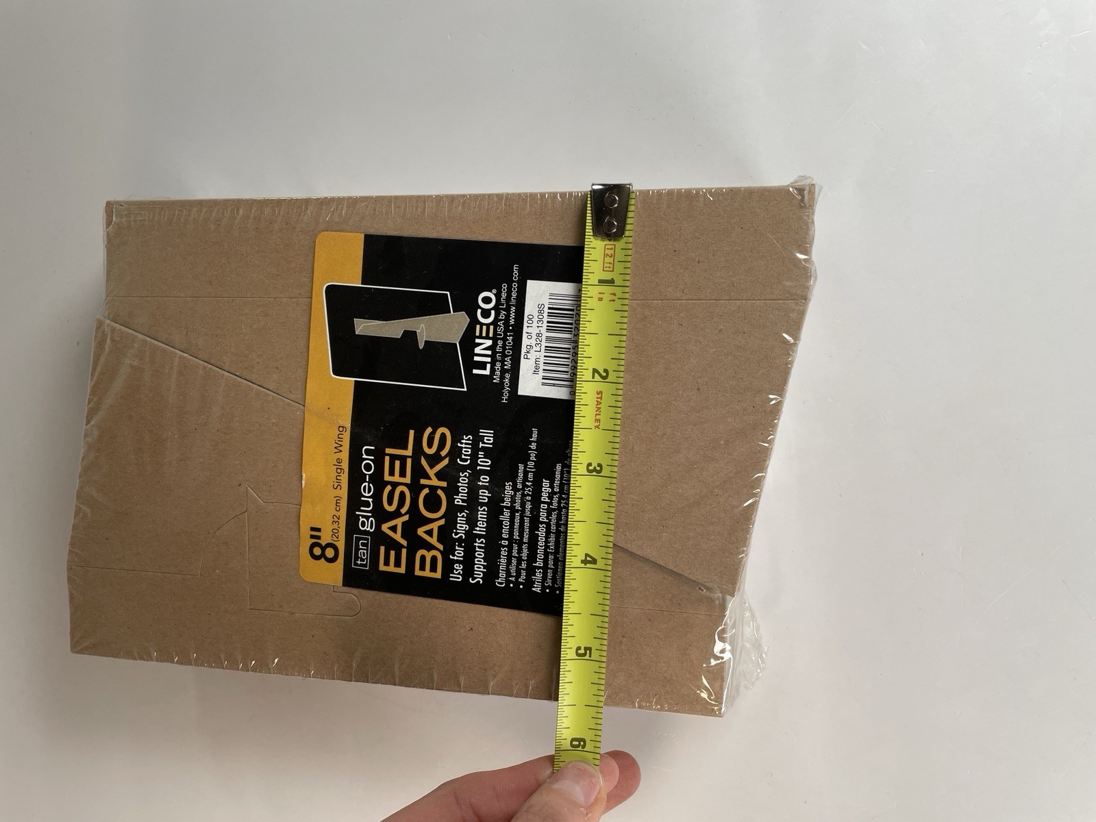 8” Glue On Easel Backs Pkg. Of 100 (more Available)