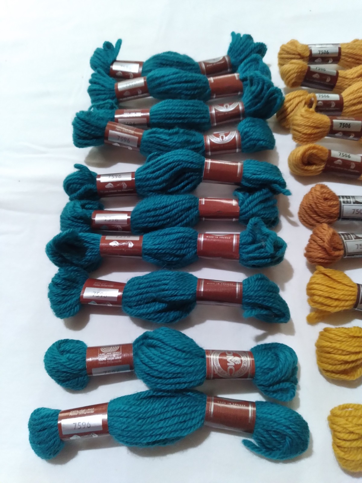 Laine Colbert DMC 100% Virgin Wool Tapestry Needlepoint Yarn France – 29 Asst’d