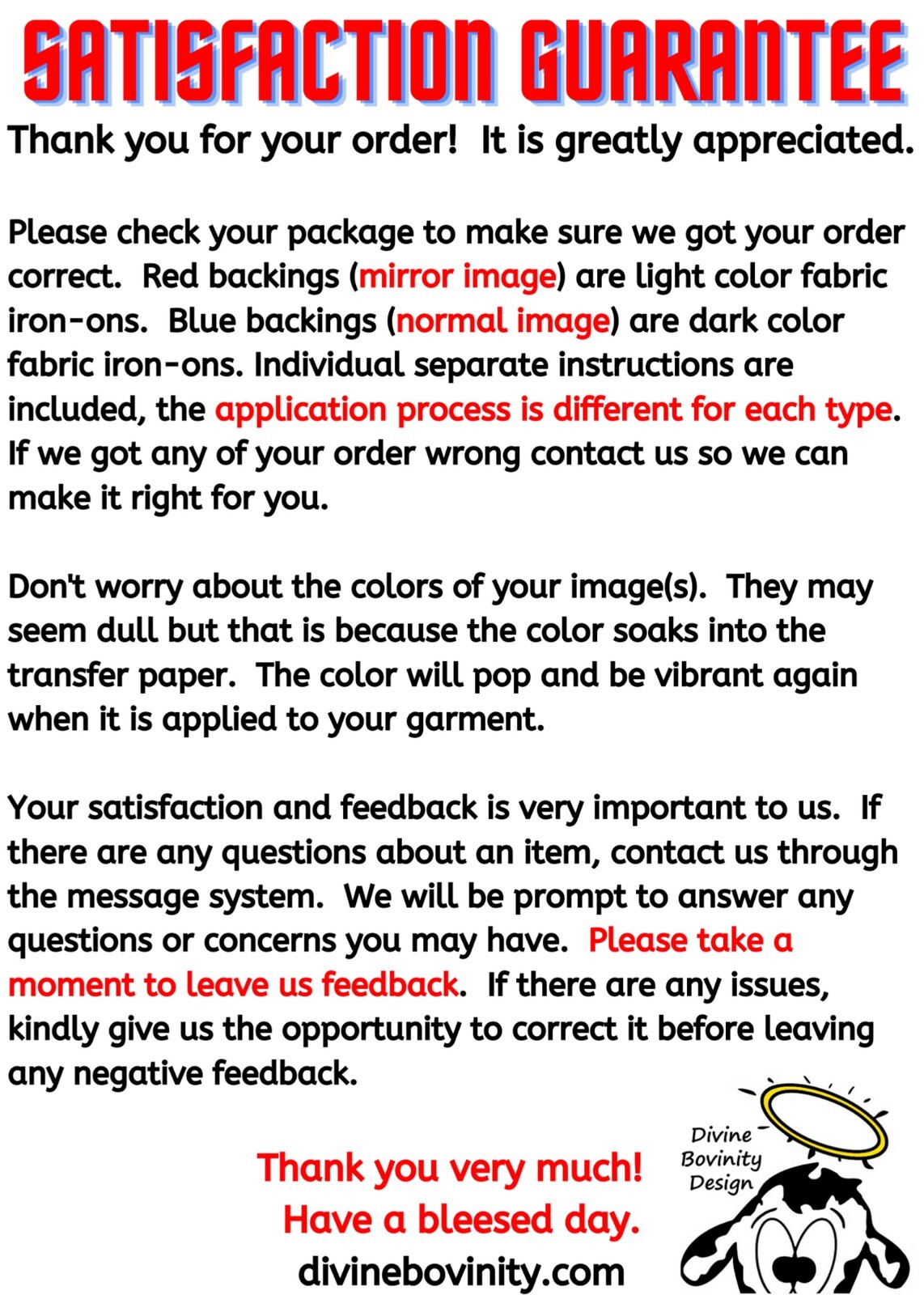 Yes Iron On Transfer For T-Shirt + Other Light & Dark Color Fabrics #2