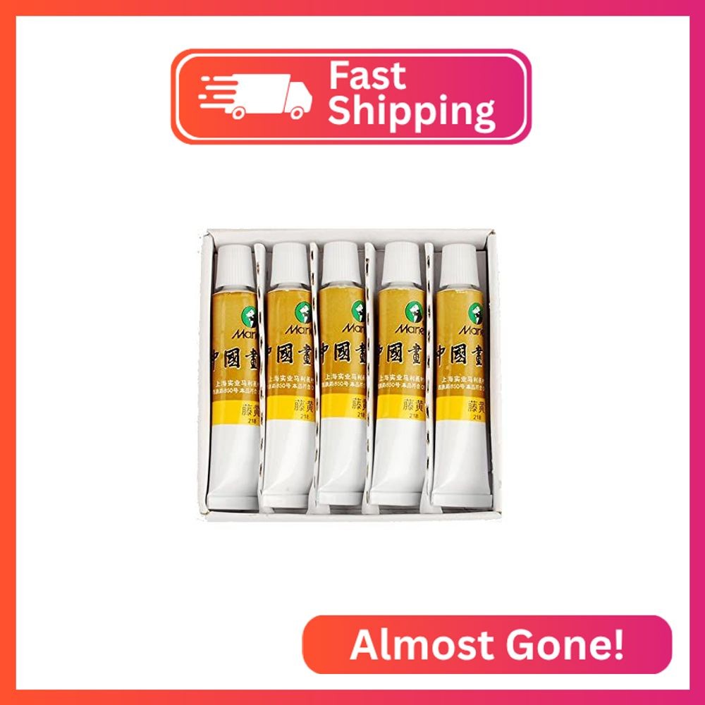 NWFashion 12ML Chinese Painting Color Tubes Watercolor Drawing 5PC/ONE LOT (218