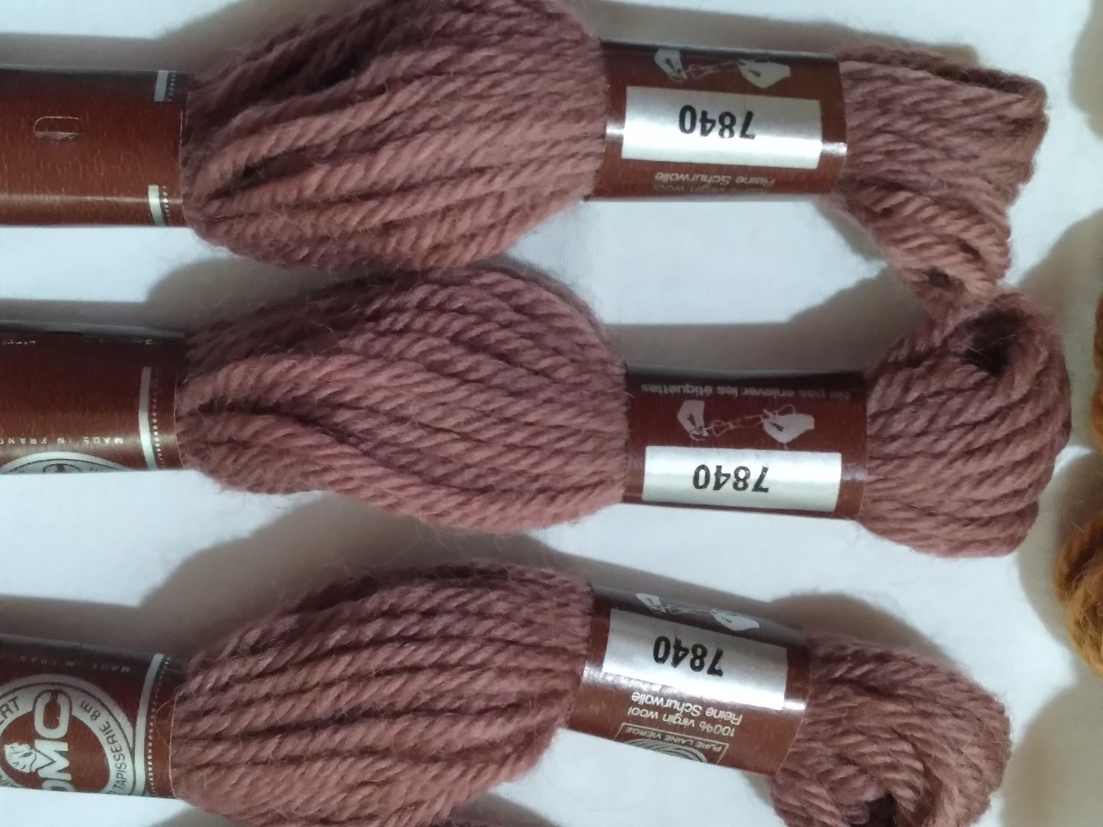 Laine Colbert DMC 100% Virgin Wool Tapestry Needlepoint Yarn France – 29 Asst’d