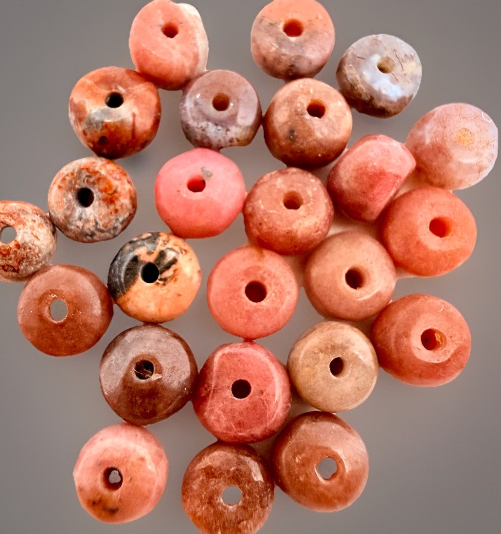 Assortment Of Gemstone Spacer Beads 4mm