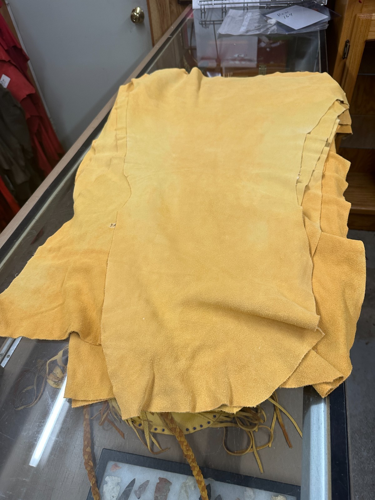 DEER SUEDE 4 to 5 SQ Ft 2 to 3 Oz. GREAT FOR MANY SMALL PROJECTS # 0007495