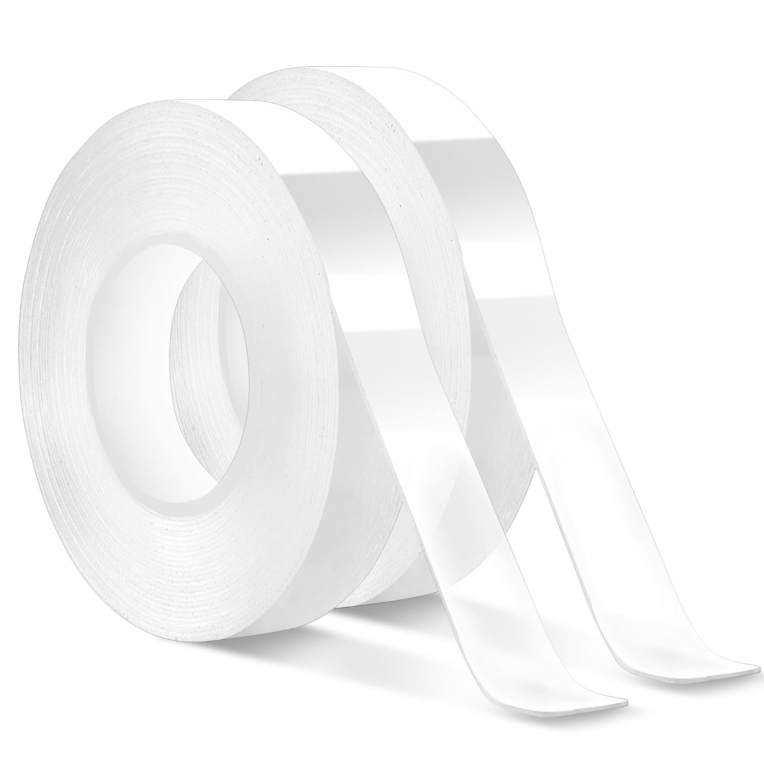 2 Pack Nano Double Sided Heavy Duty Mounting Tape for Walls, Carpets, Posters