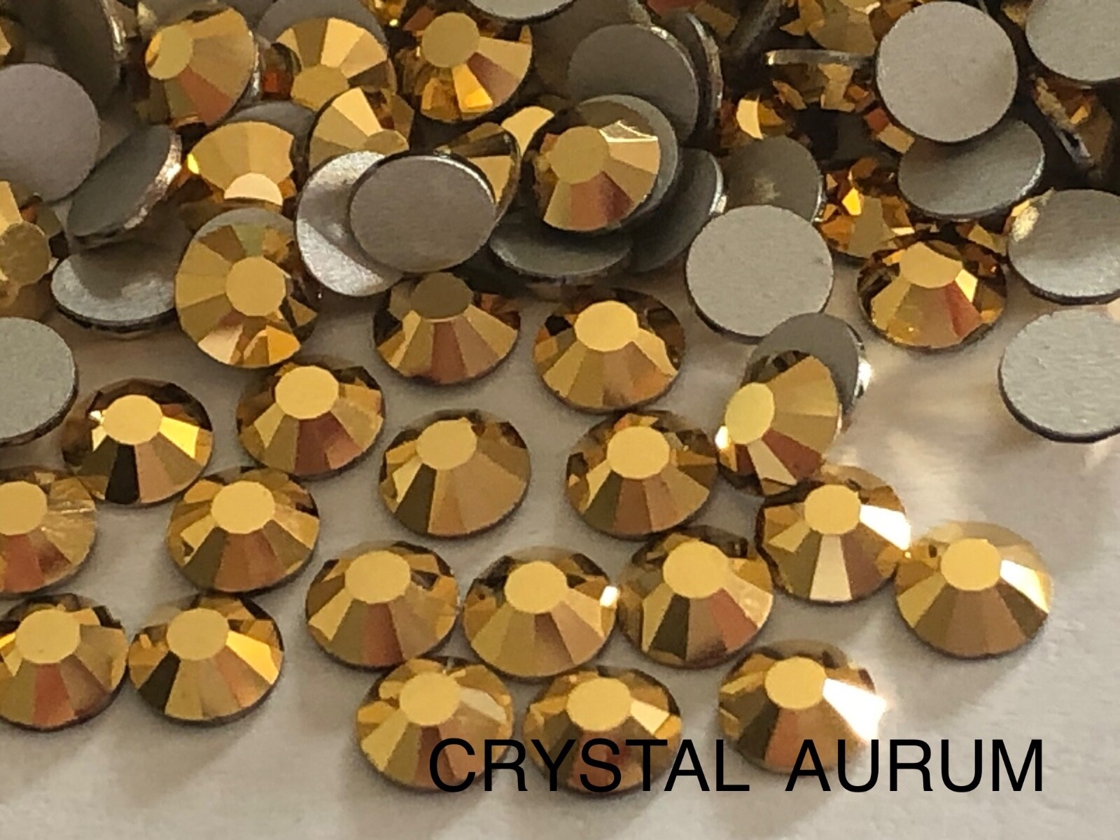 10 GROSS (1440 PCS) SS20 (4.7 MM) VIVA12 CZECH PRECIOSA SILVER FOILD AB CRYSTALS