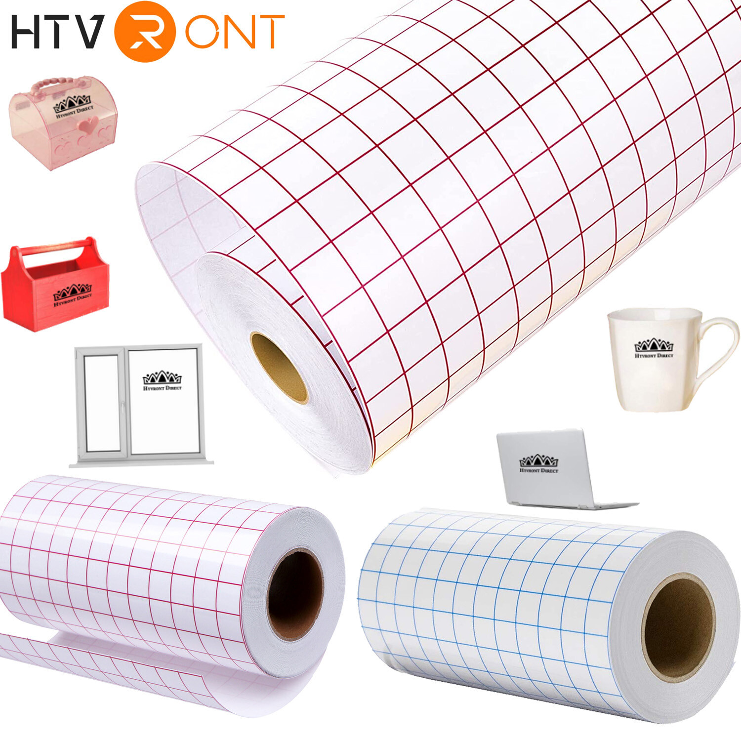 Vinyl Transfer Paper Tape Roll Craft Application Paper Transfer Paper for Cricut