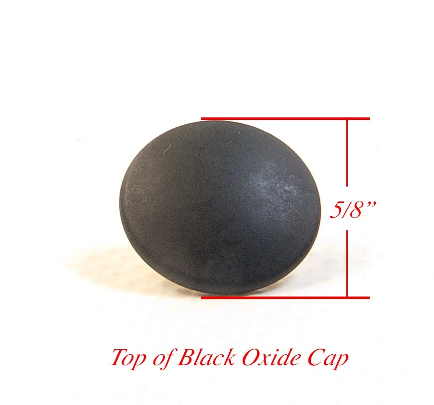 Snaps, Military Black Oxide, Line 24 Standard Sized Snaps
