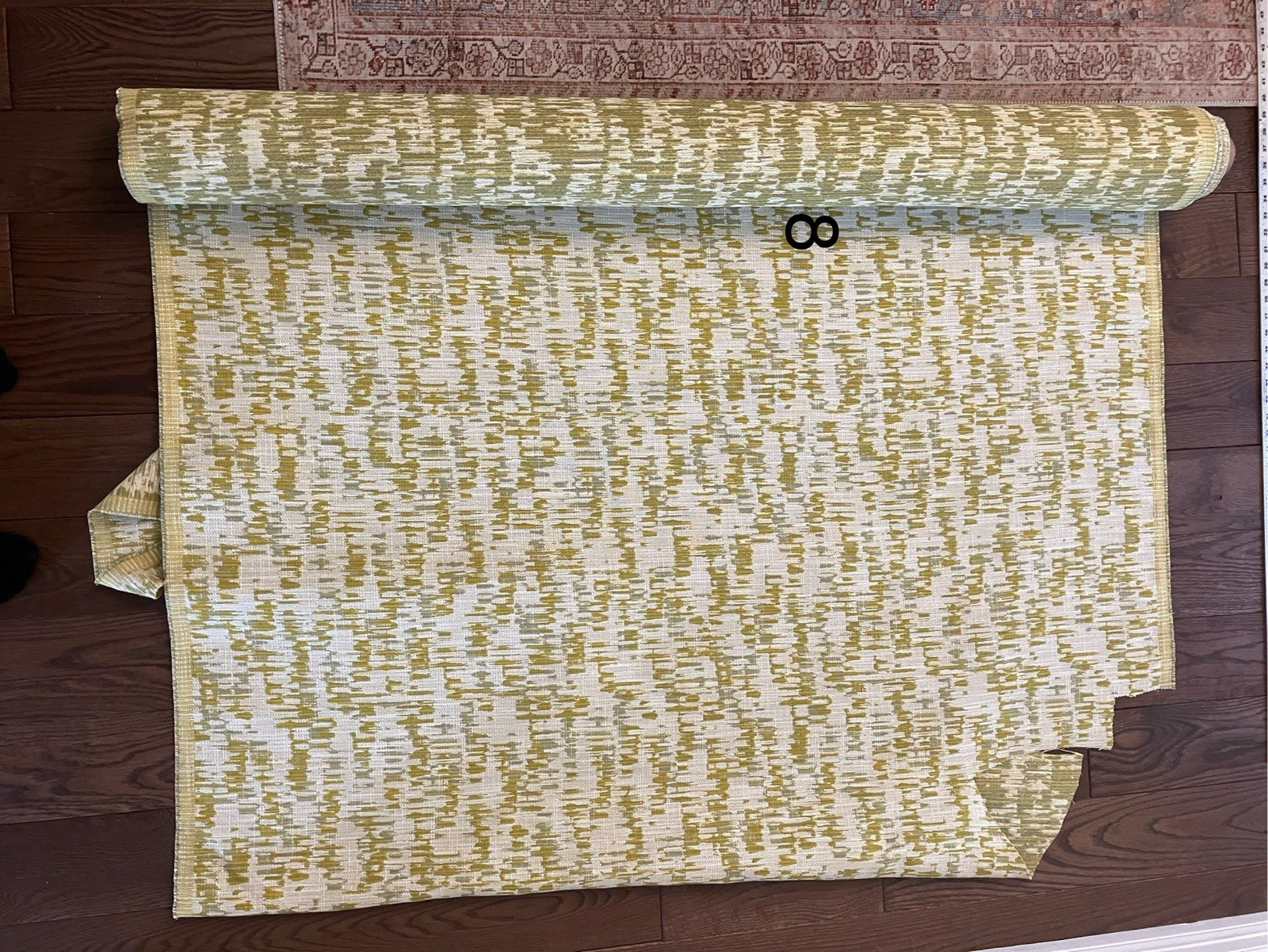 Luum Wavefield Aspen Reflection Armona 8 Yards Upholstery Fabric New