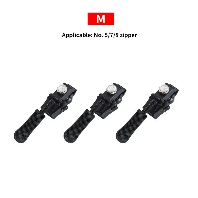 12/06/03 PCS Universal Quick‑Fix Zipper Repair Kit Detachable Slider Replacement