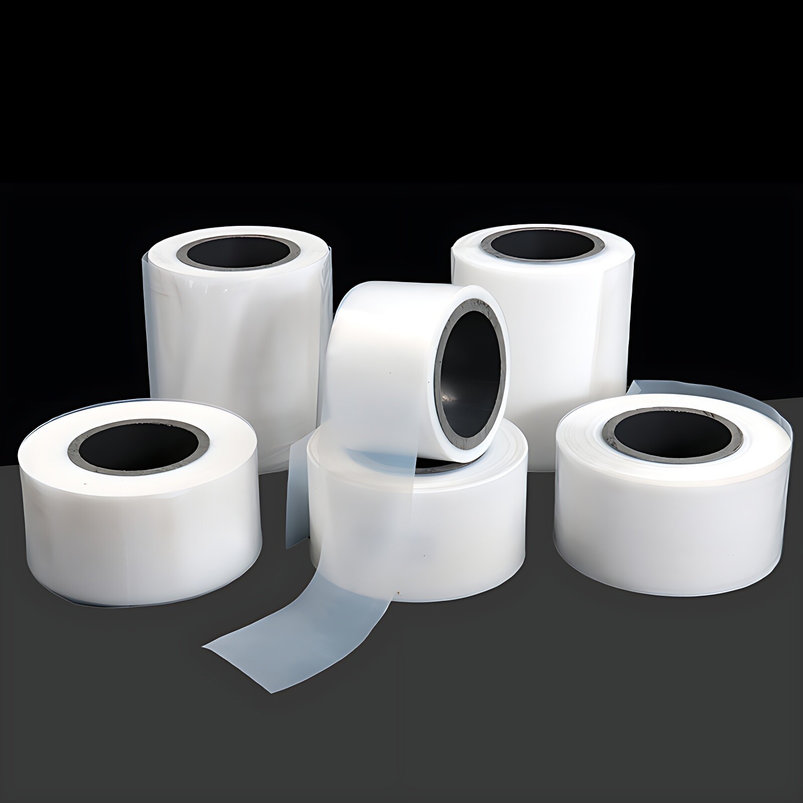 White PTFE Film Ultra-thin Sheet Plastic Film 50mm/100mm Wide 0.03mm~0.2mm Thick