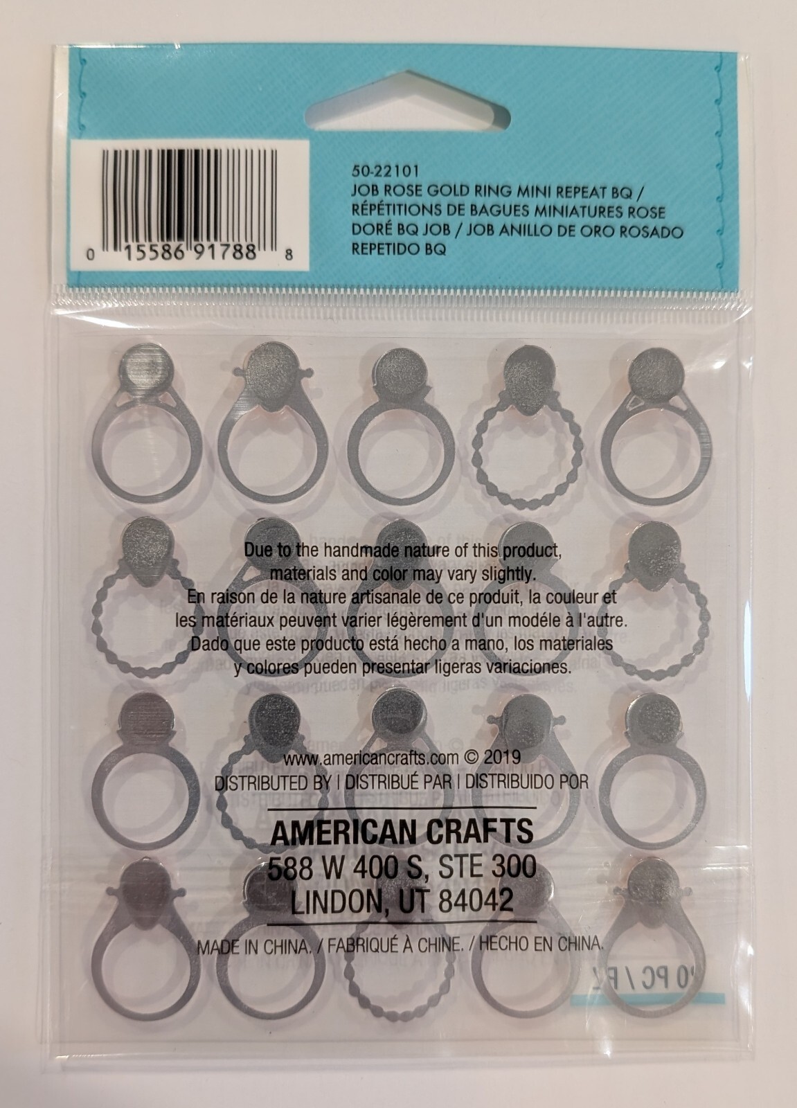 Jolee’s Rose Gold Wedding Engagement Rings Repeats Scrapbooking Stickers