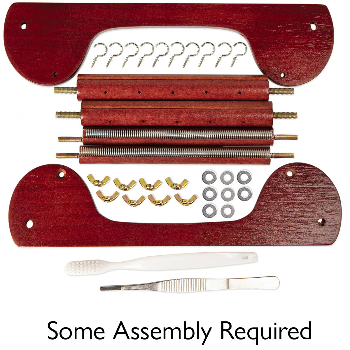Beading Loom BEADSMITH Wood Kit +Instructions adjustable 5.5″ x 7.5″-10.5″(BLW14
