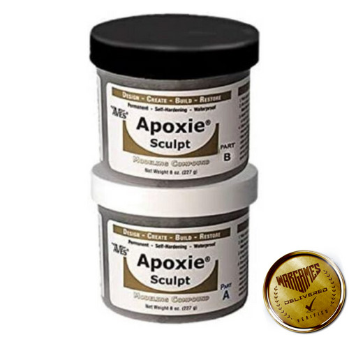Aves Apoxie Sculpt 1 Lb Black – Air Dry Modeling Clay Compound Self Hardening
