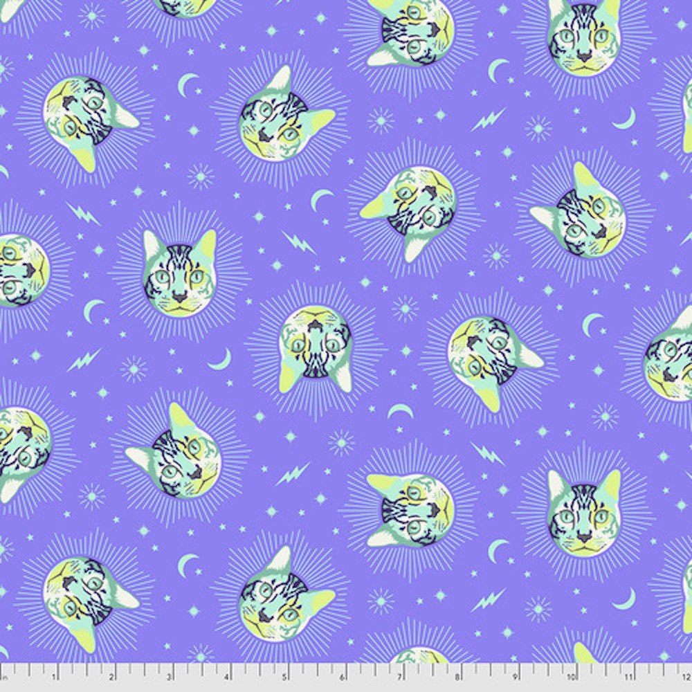 Tula Pink PWTP164 Curiouser & Curiouser Cheshire Daydream Cotton Fabric By Yd