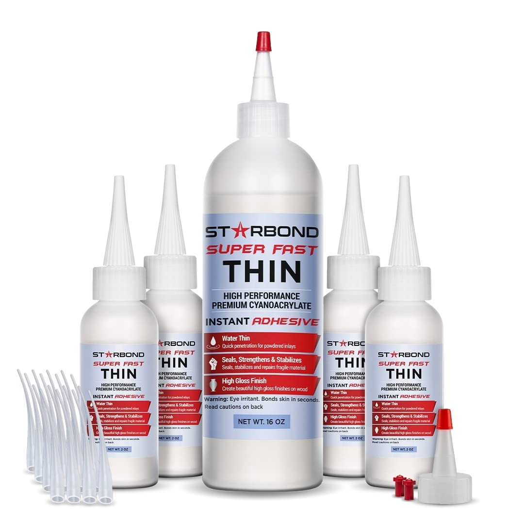 Professional CA Glue Refill Set – 16 oz