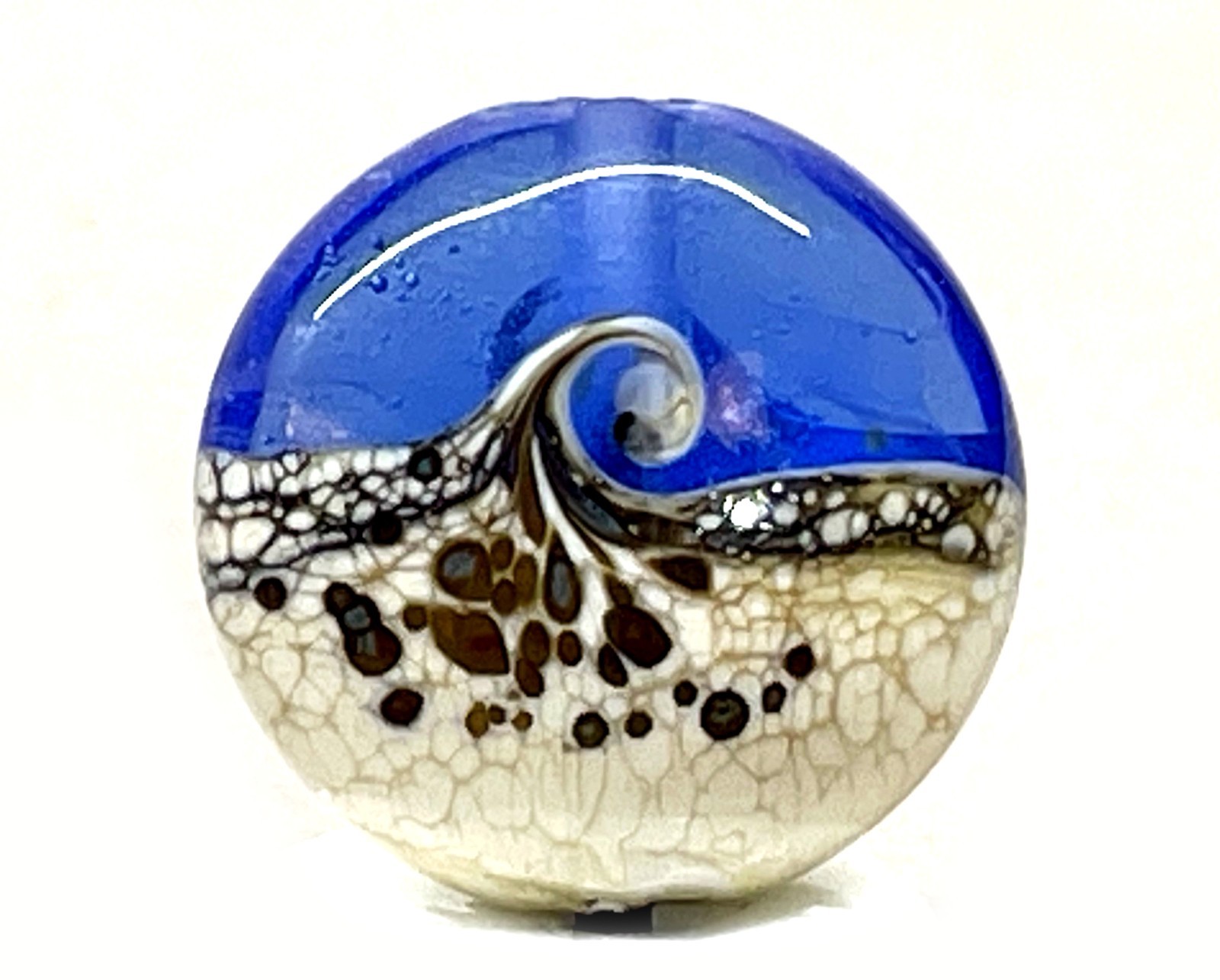 Handmade Lampwork Glass Beads From Murano OOAK Tamara Yarilo Brand 1 Pcs