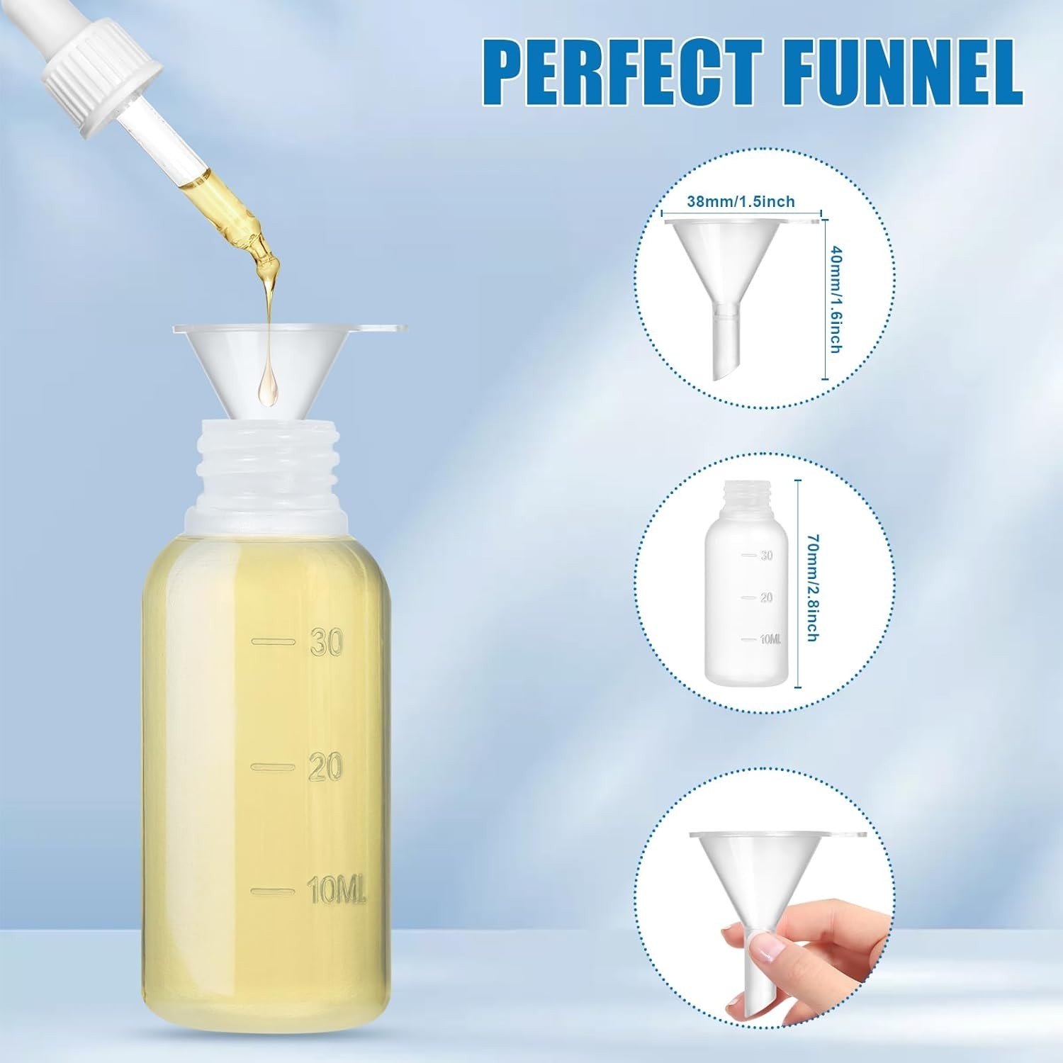 30Ml Glue Precision Tip Applicator Bottle,Needle Tip Squeeze Bottle with 14Ga 16
