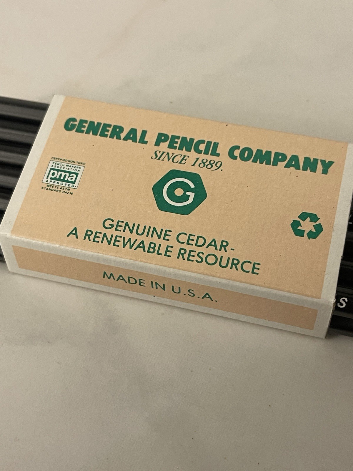 General Pencil Company Cedar Pointe Test Scoring 580 Pencils Cedar General’s